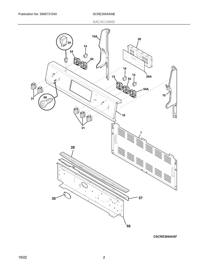 Diagram for SCRE3054AWE
