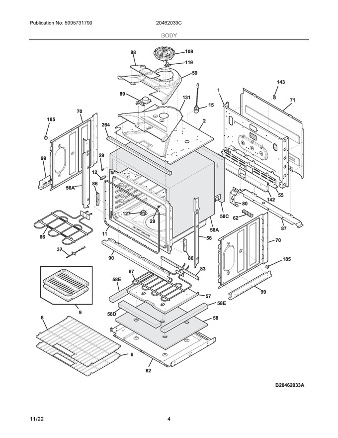 Diagram for 20462033C