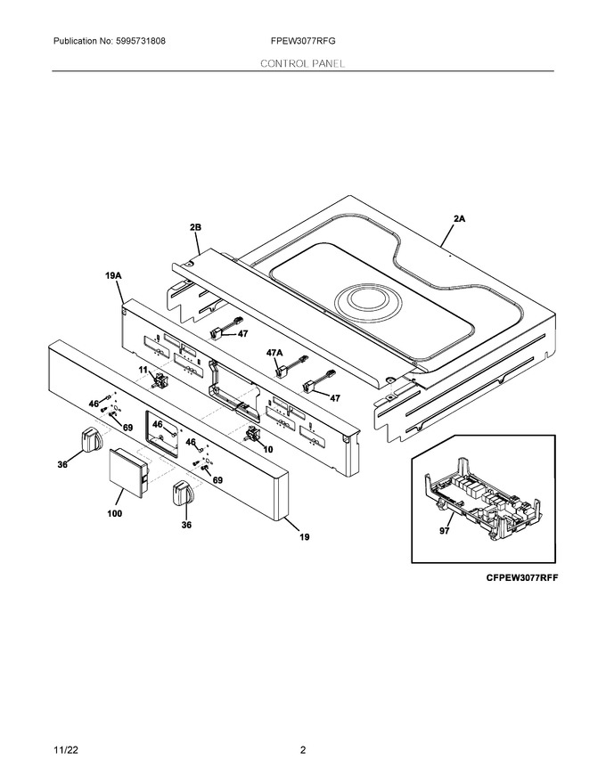 Diagram for FPEW3077RFG
