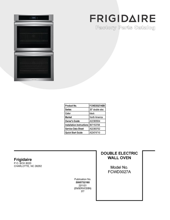 Diagram for FCWD3027ABB