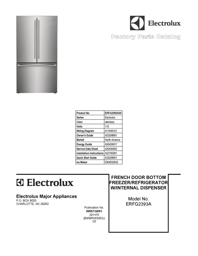 Diagram for ERFG2393AS0