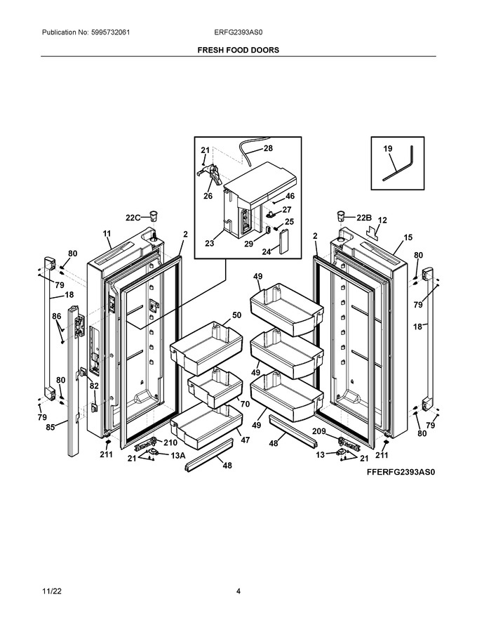 Diagram for ERFG2393AS0