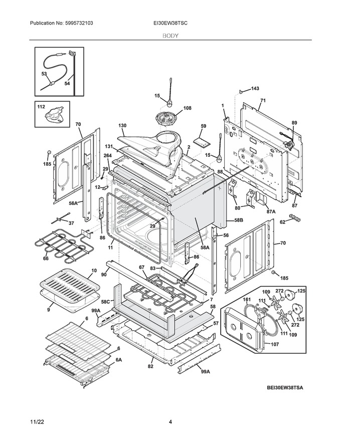 Diagram for EI30EW38TSC