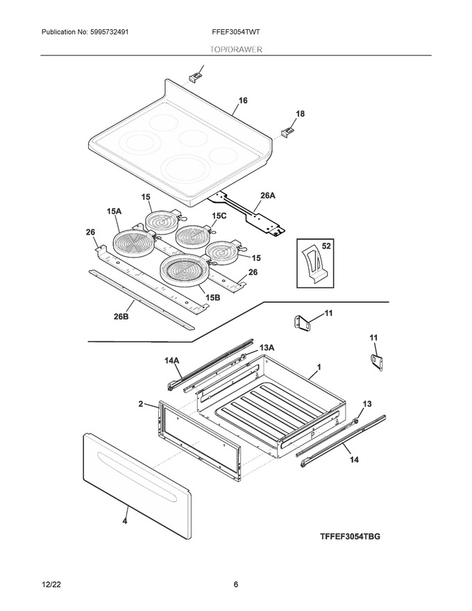 Diagram for FFEF3054TWT