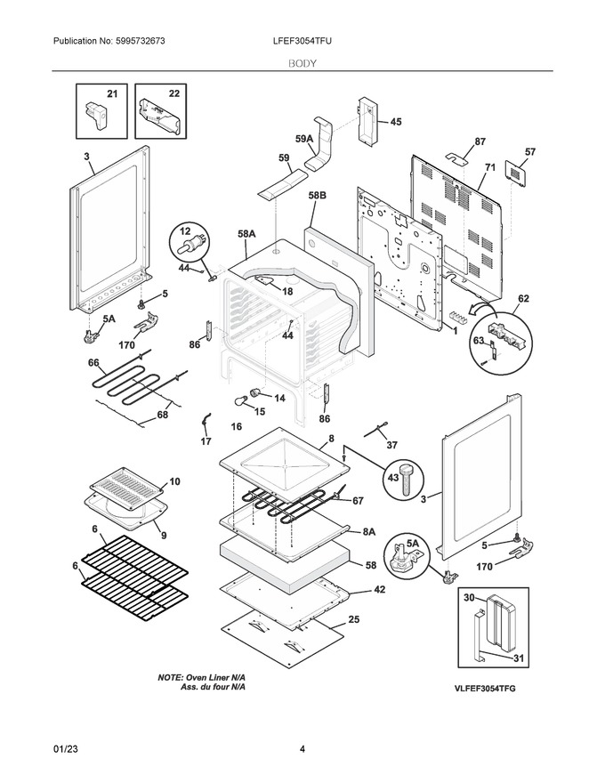 Diagram for LFEF3054TFU