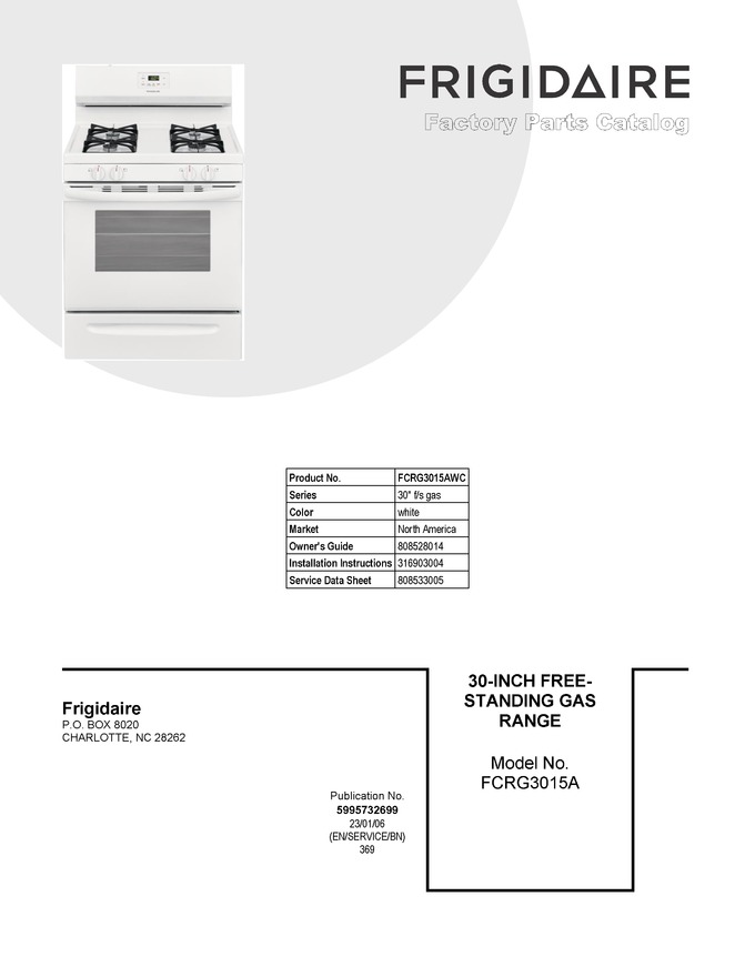 Diagram for FCRG3015AWC