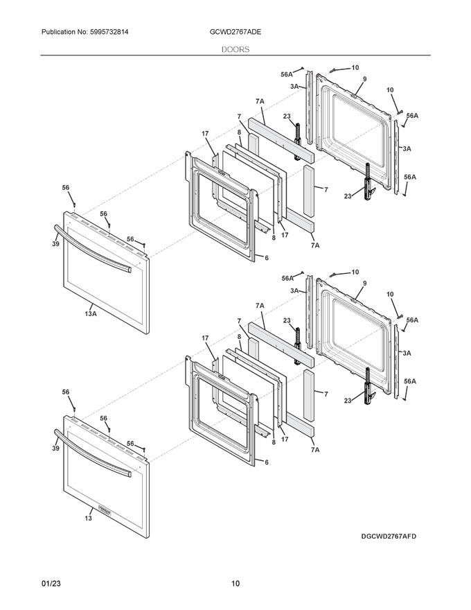 Diagram for GCWD2767ADE