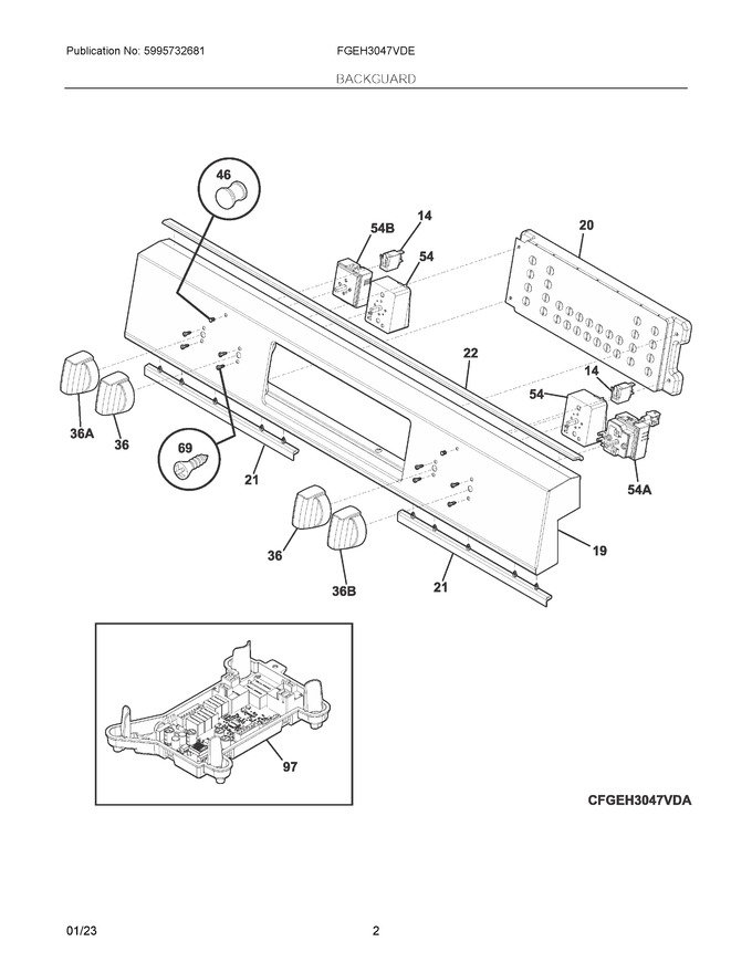 Diagram for FGEH3047VDE