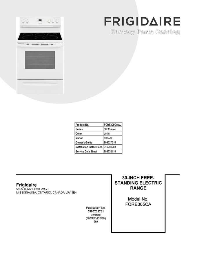 Diagram for FCRE305CAWJ