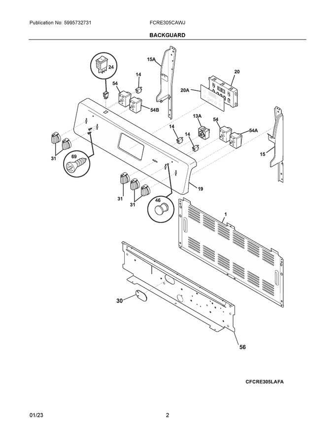 Diagram for FCRE305CAWJ