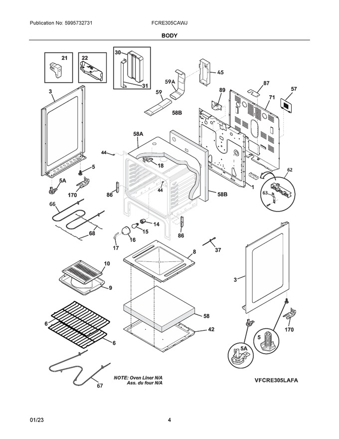 Diagram for FCRE305CAWJ