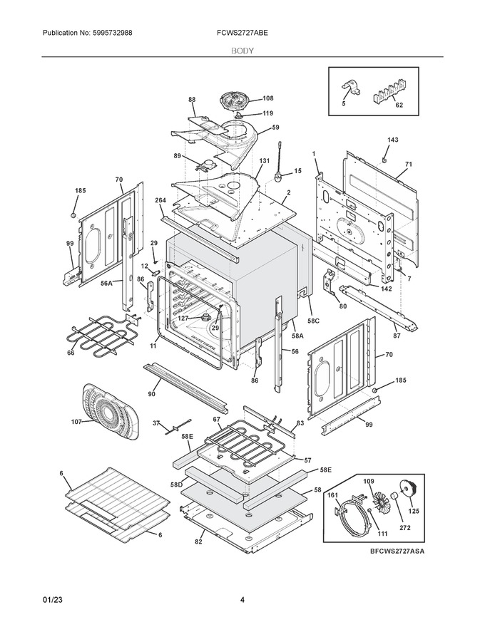 Diagram for FCWS2727ABE
