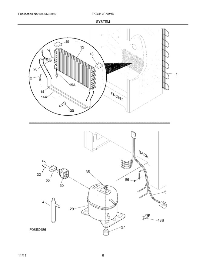 Diagram for FKCH17F7HWD