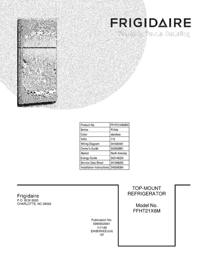 Diagram for FFHT21X6MS0
