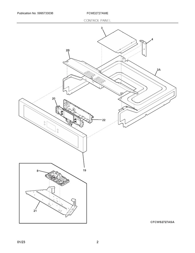 Diagram for FCWD2727AWE