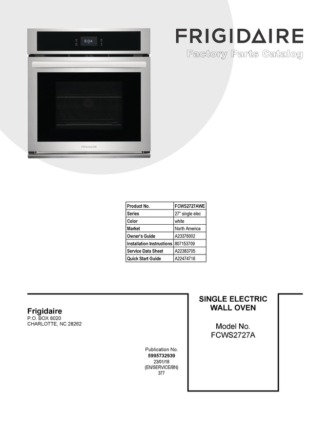 Diagram for FCWS2727AWE