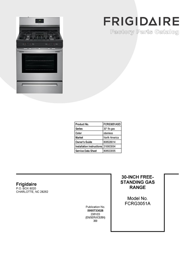 Diagram for FCRG3051ASD