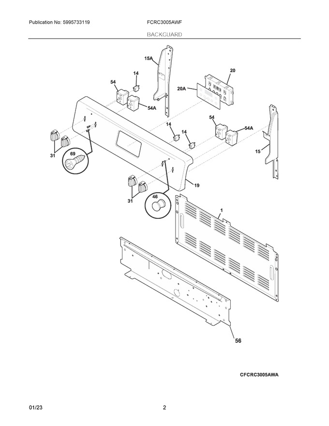 Diagram for FCRC3005AWF
