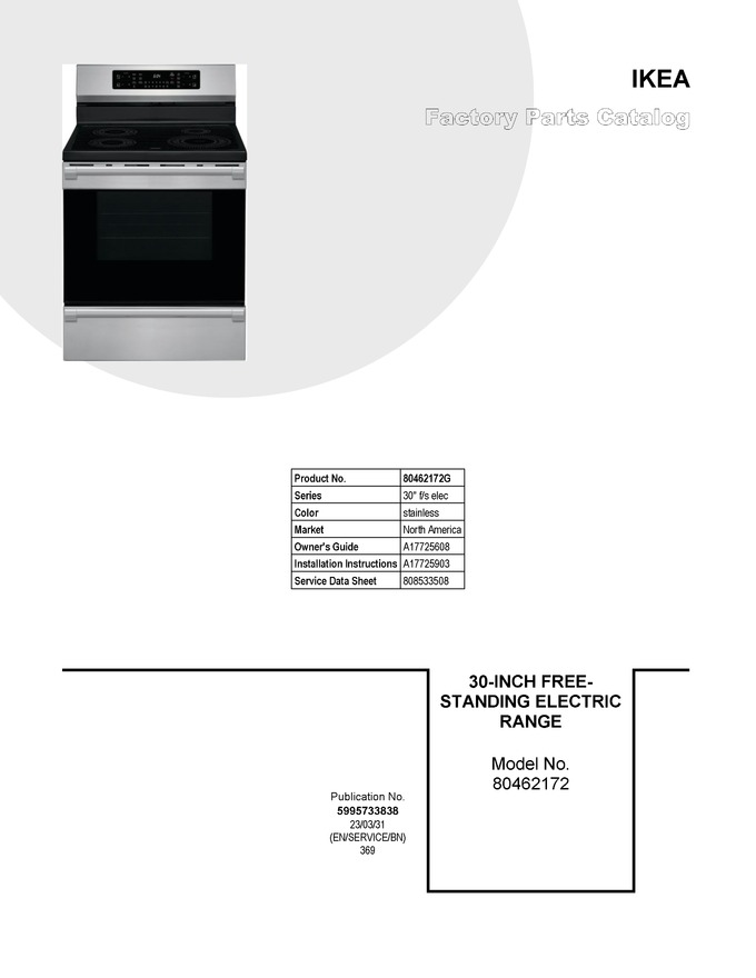 Diagram for 80462172G