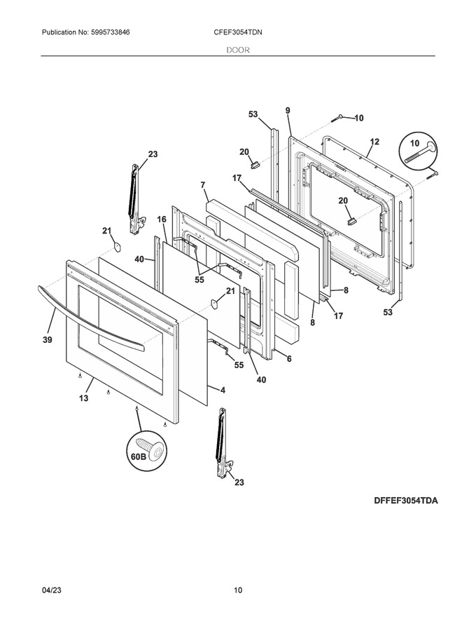 Diagram for CFEF3054TDN