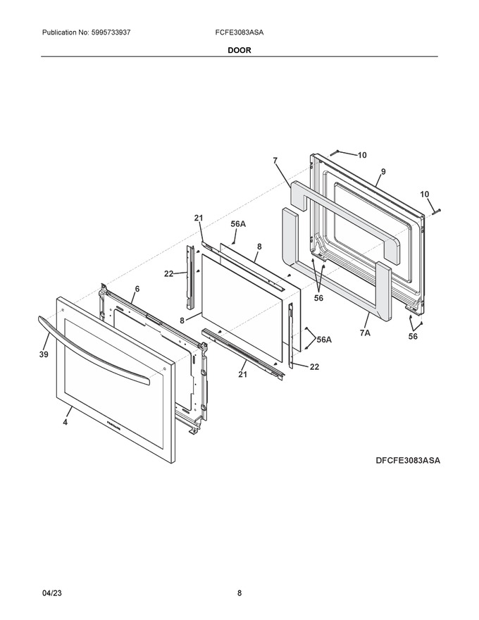 Diagram for FCFE3083ASA