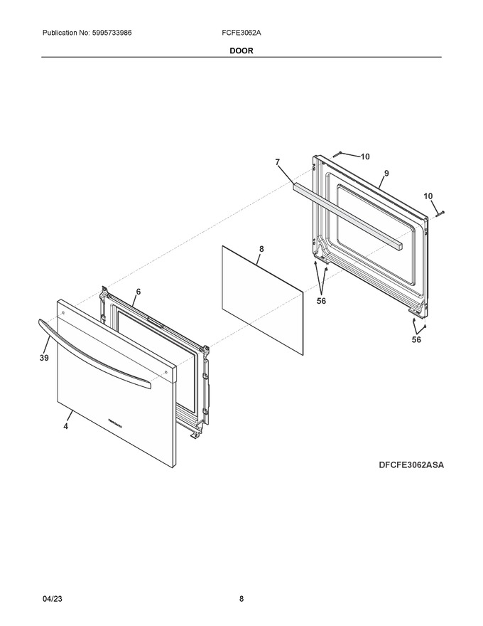Diagram for FCFE3062AWA