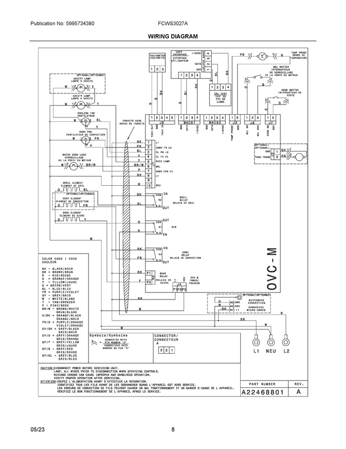 Diagram for FCWS3027ADB