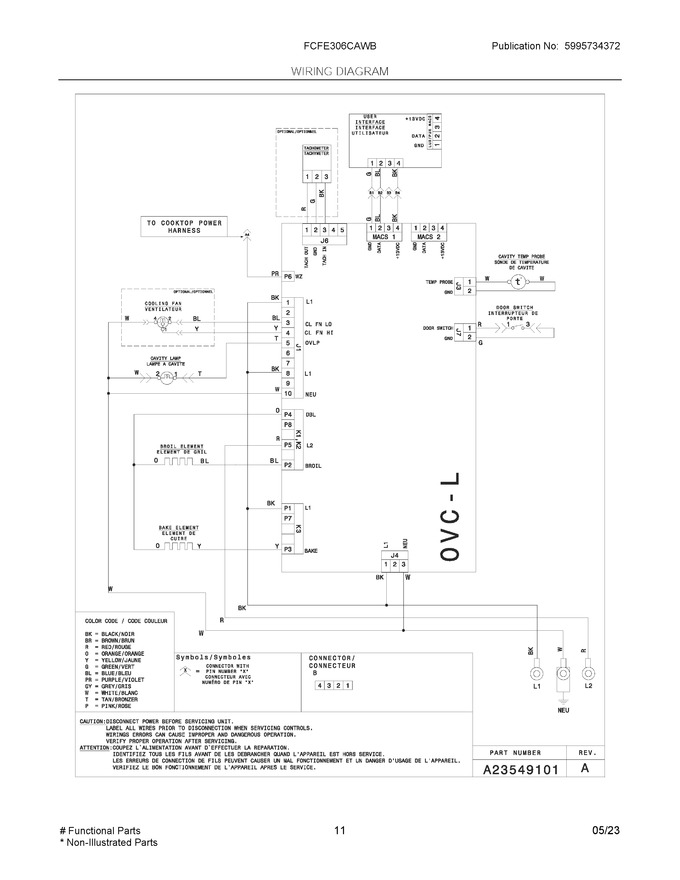 Diagram for FCFE306CAWB