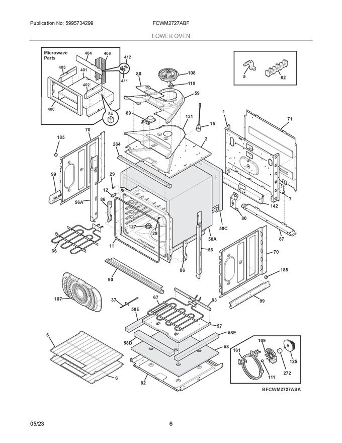 Diagram for FCWM2727ABF