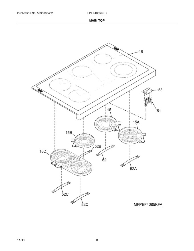 Diagram for FPEF4085KFC