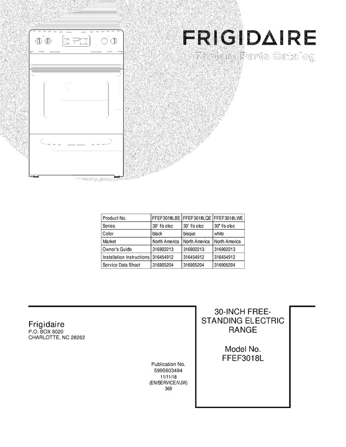 Diagram for FFEF3018LBE