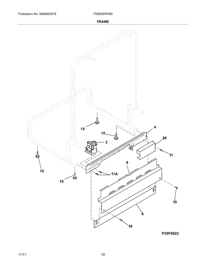 Diagram for FDB520RHB3