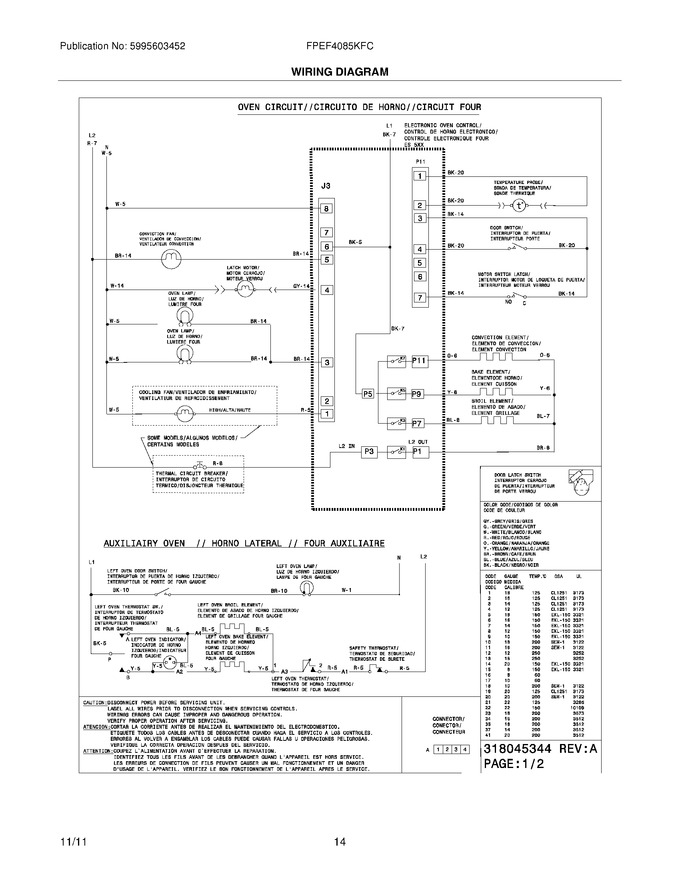 Diagram for FPEF4085KFC