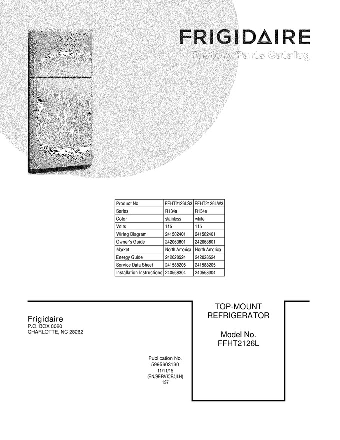 Diagram for FFHT2126LS3