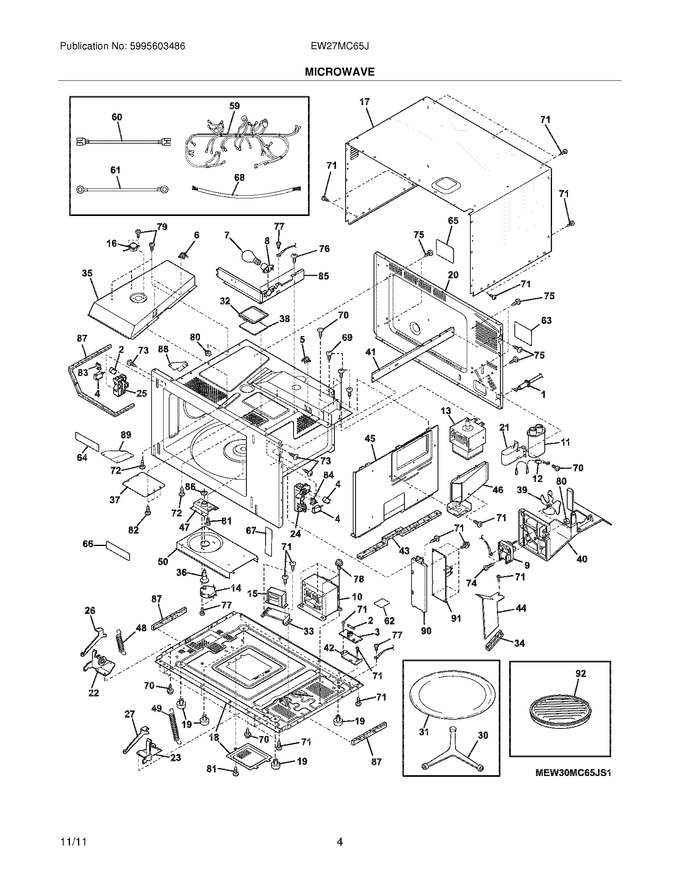 Diagram for EW27MC65JW2