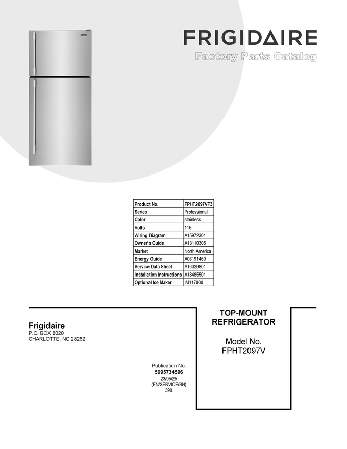 Diagram for FPHT2097VF3