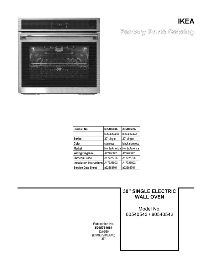 Diagram for 80540542A
