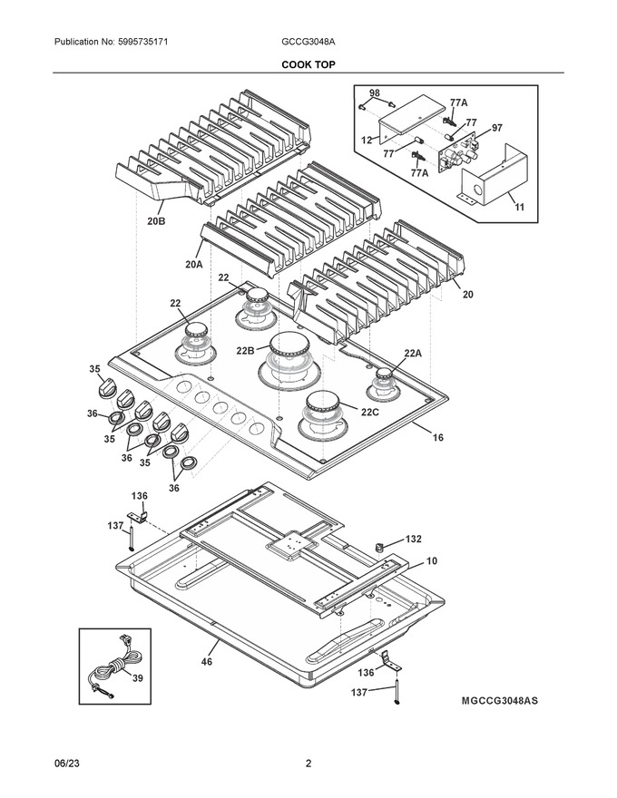 Diagram for GCCG3048AB