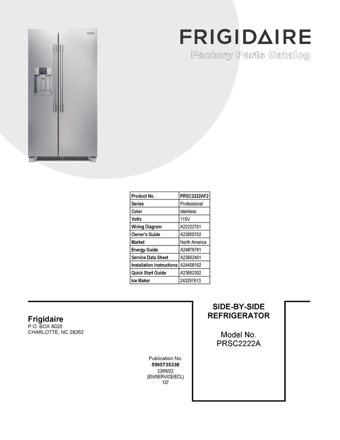 Diagram for PRSC2222AF2
