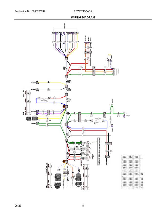 Diagram for ECWS243CASA