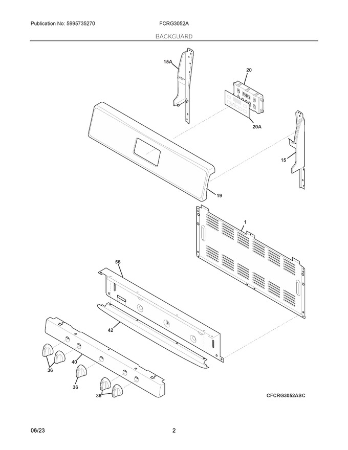 Diagram for FCRG3052ABE