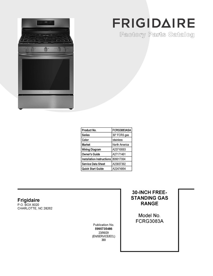 Diagram for FCRG3083ASA