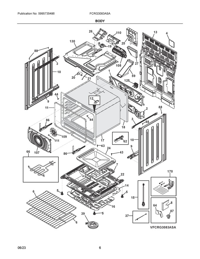 Diagram for FCRG3083ASA