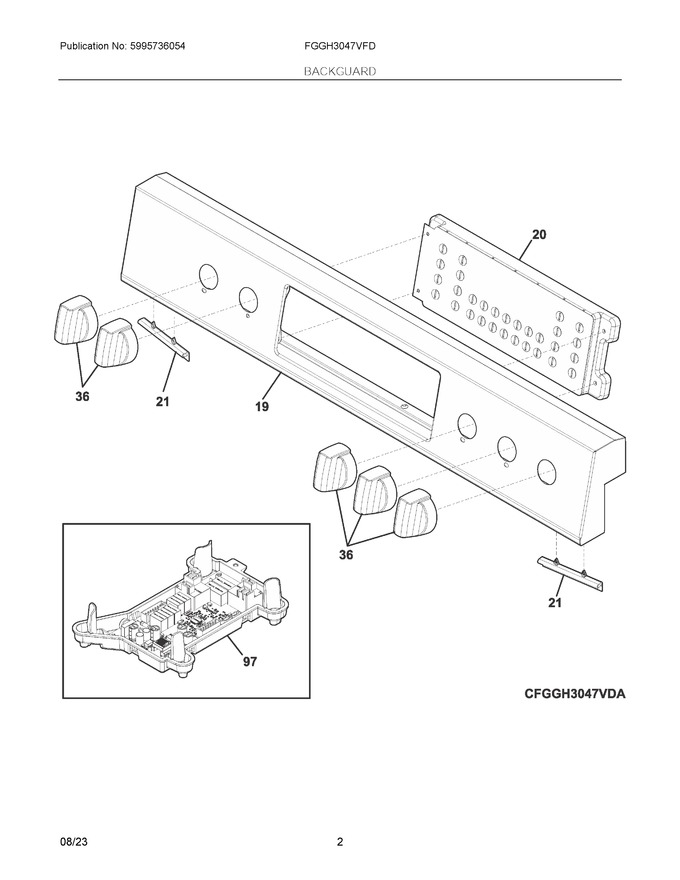 Diagram for FGGH3047VFD
