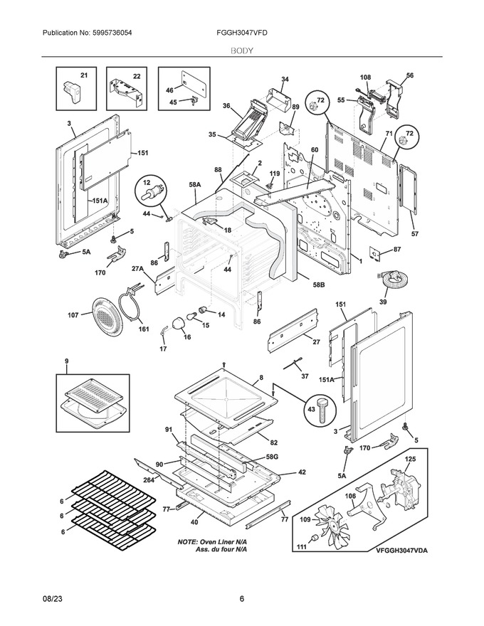 Diagram for FGGH3047VFD