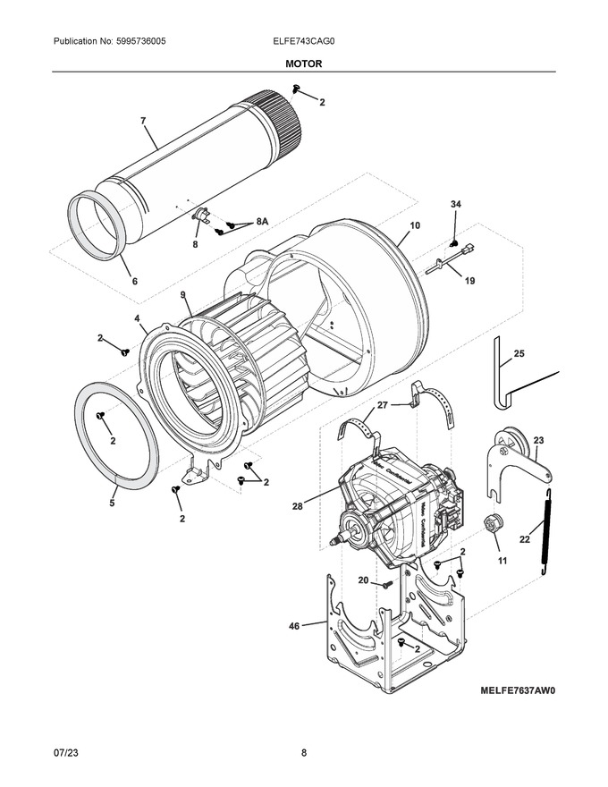 Diagram for ELFE743CAG0