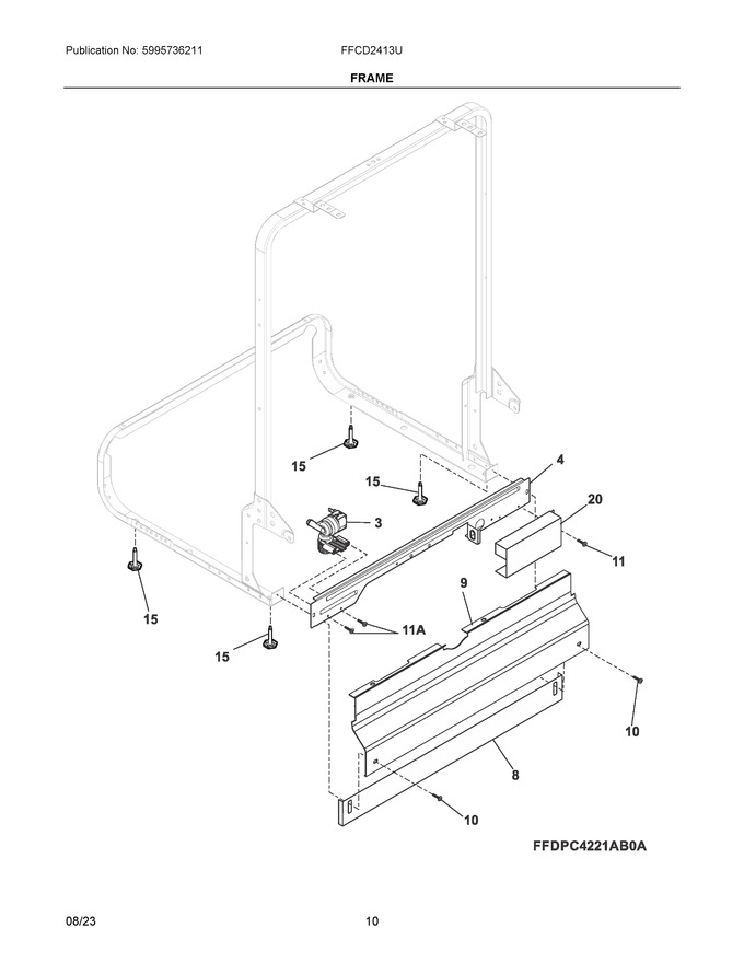 Diagram for FFCD2413UB5A