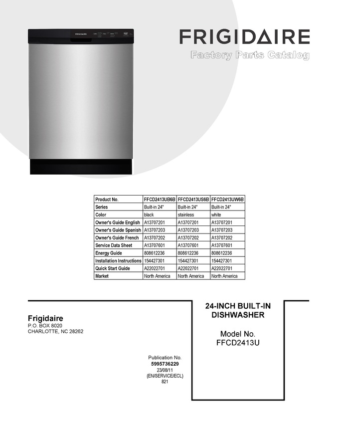 Diagram for FFCD2413UB6B