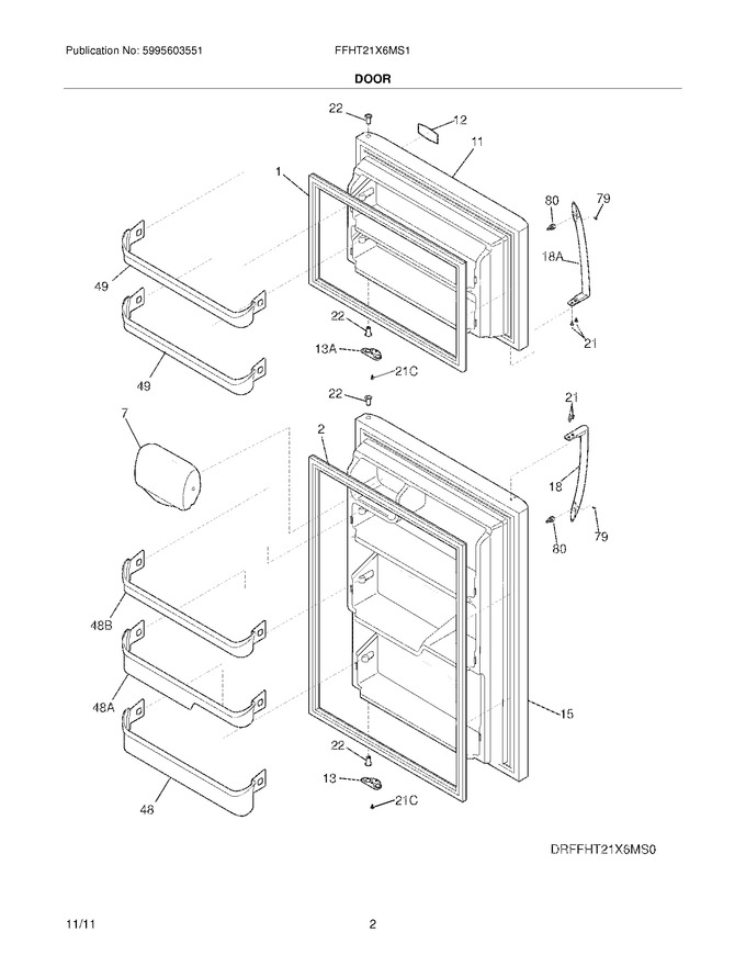 Diagram for FFHT21X6MS1