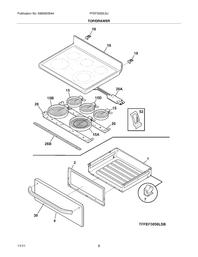 Diagram for FFEF3050LSJ